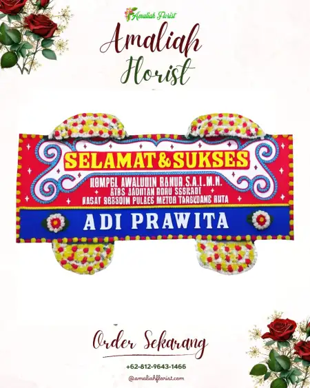 Papan Bunga Ucapan Selamat Jair